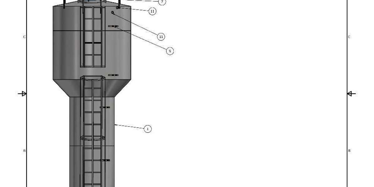 5,000 Litre Static Horizontal Water Tank, Stocked