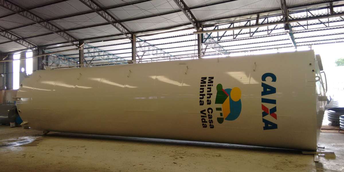 Fluted Column Elevated Storage Tank